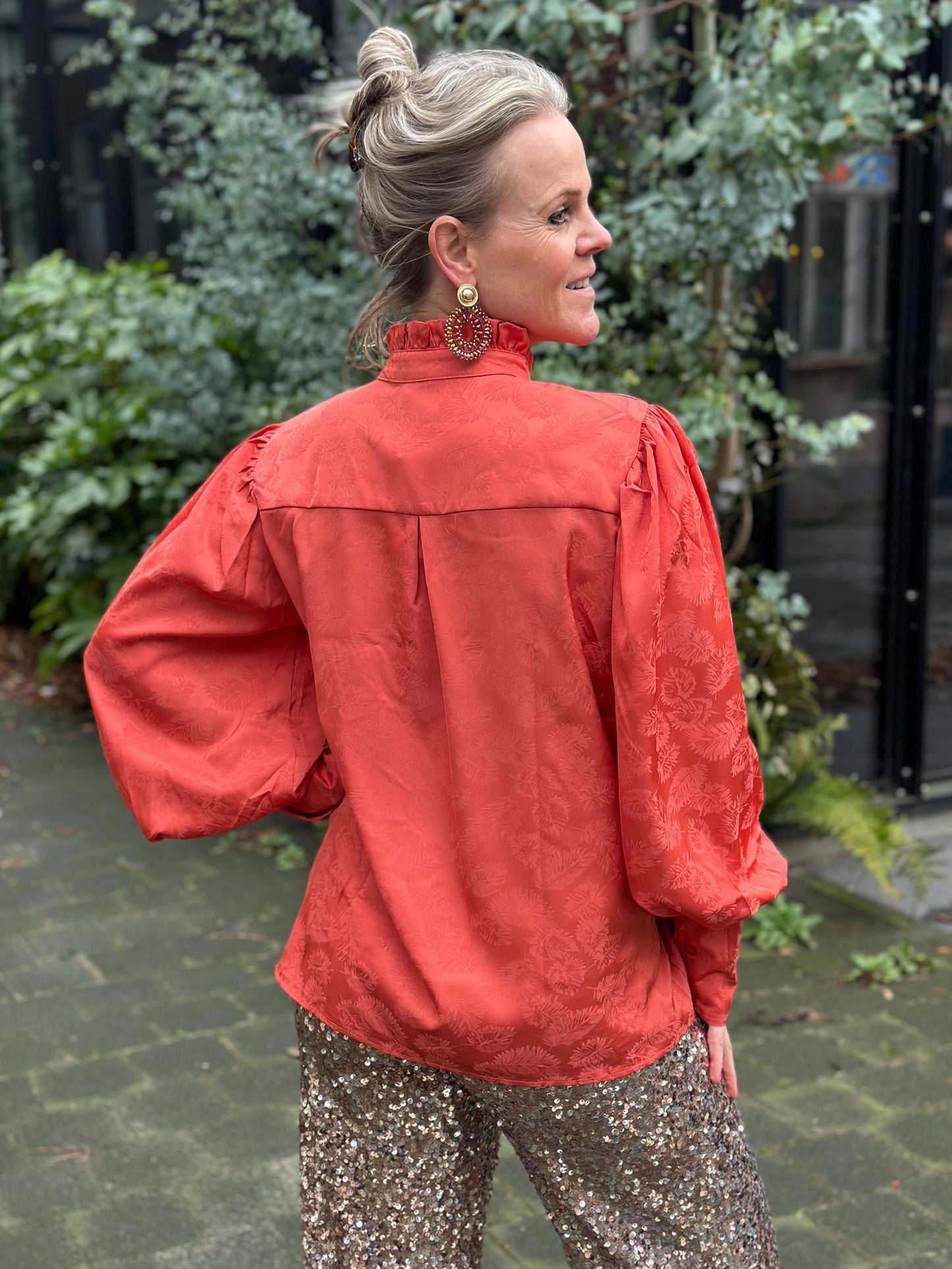 Rosa blouse dusty orange