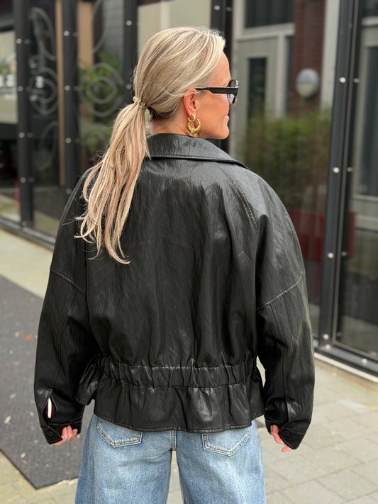 Fake Leather look jacket Lumina