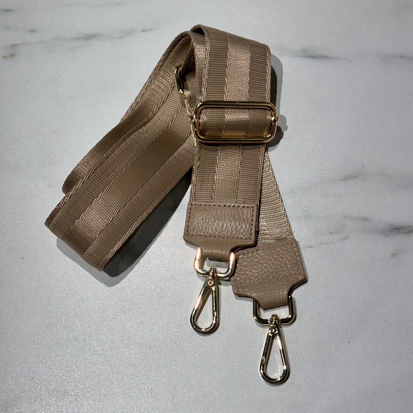 Bag straps taupe uni