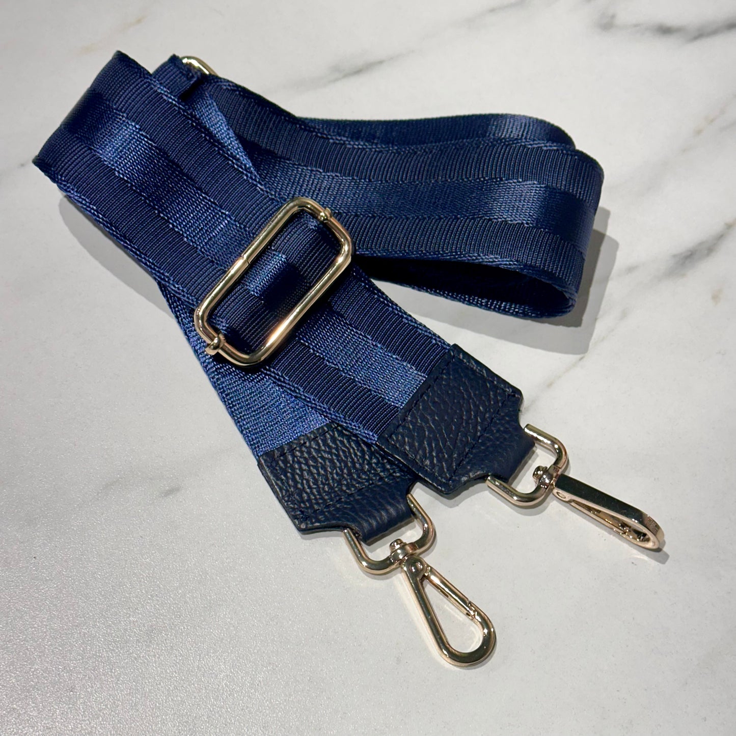 Bag straps navy uni