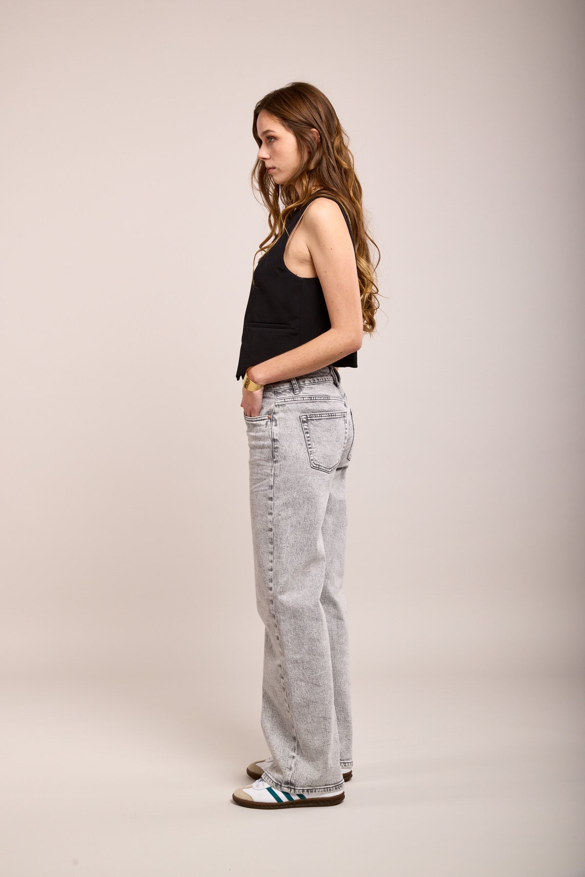 Toxik Wide leg grey