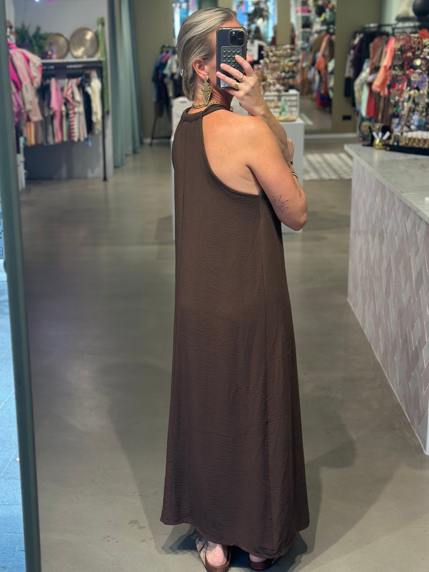 Pinka dress bruin