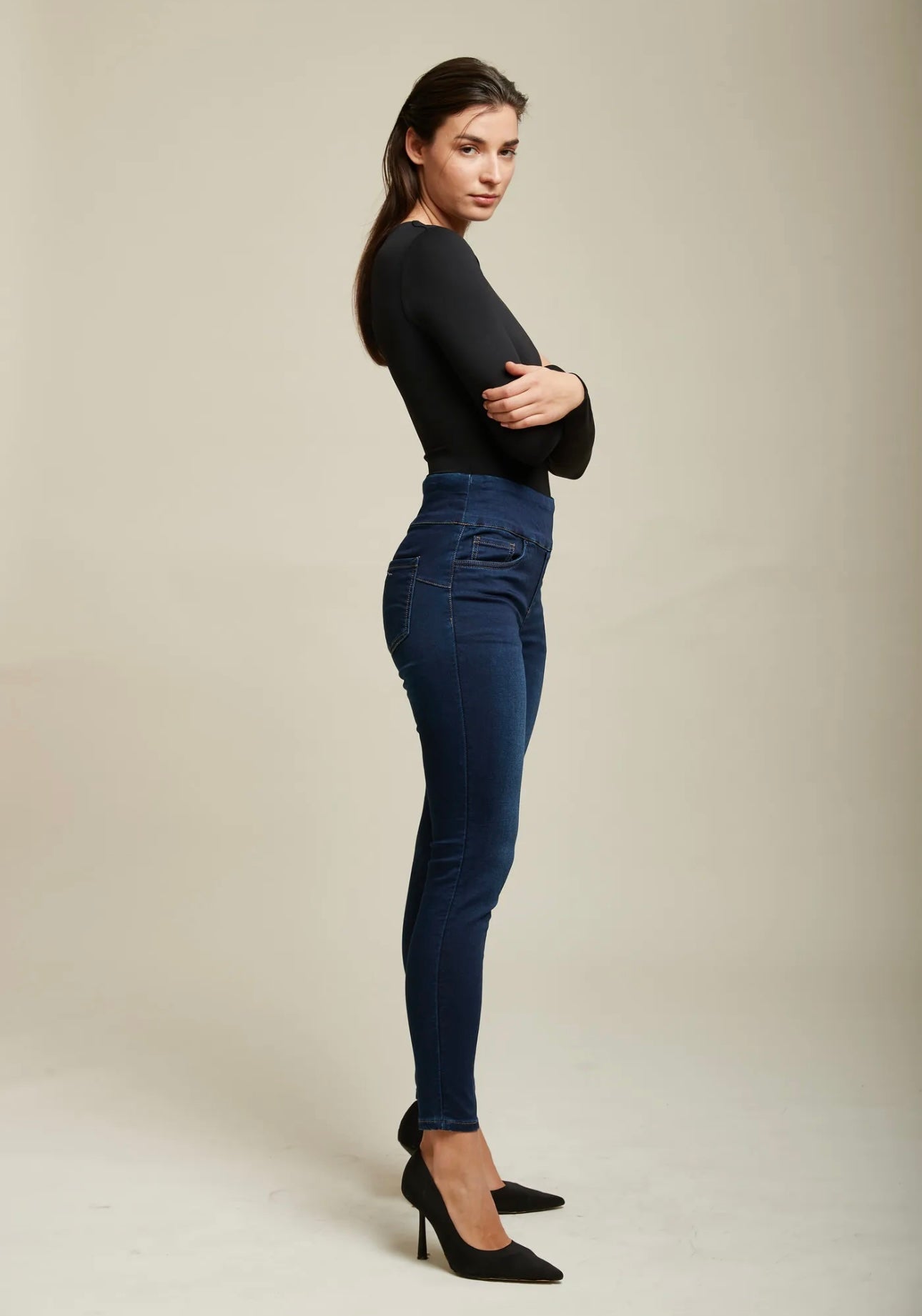 Toxik jeans legging dark blue
