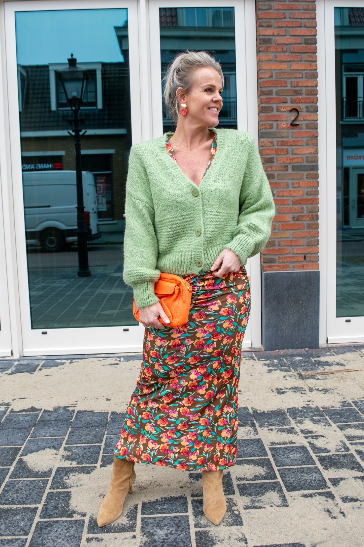 Soft Cardigan licht groen