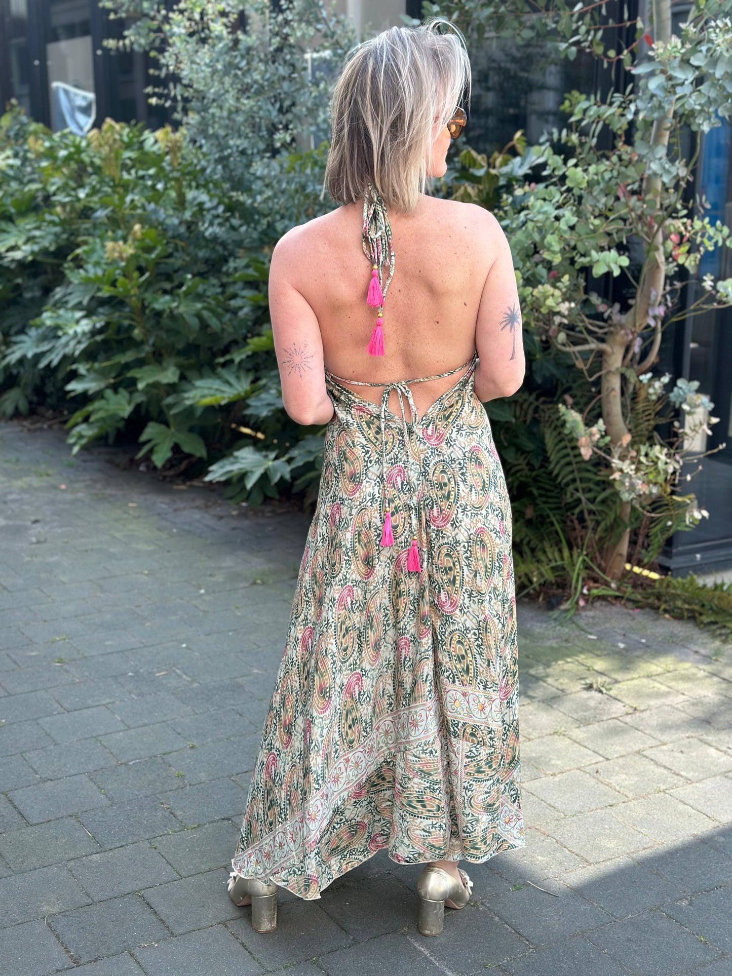 Ibiza summer Dress groen