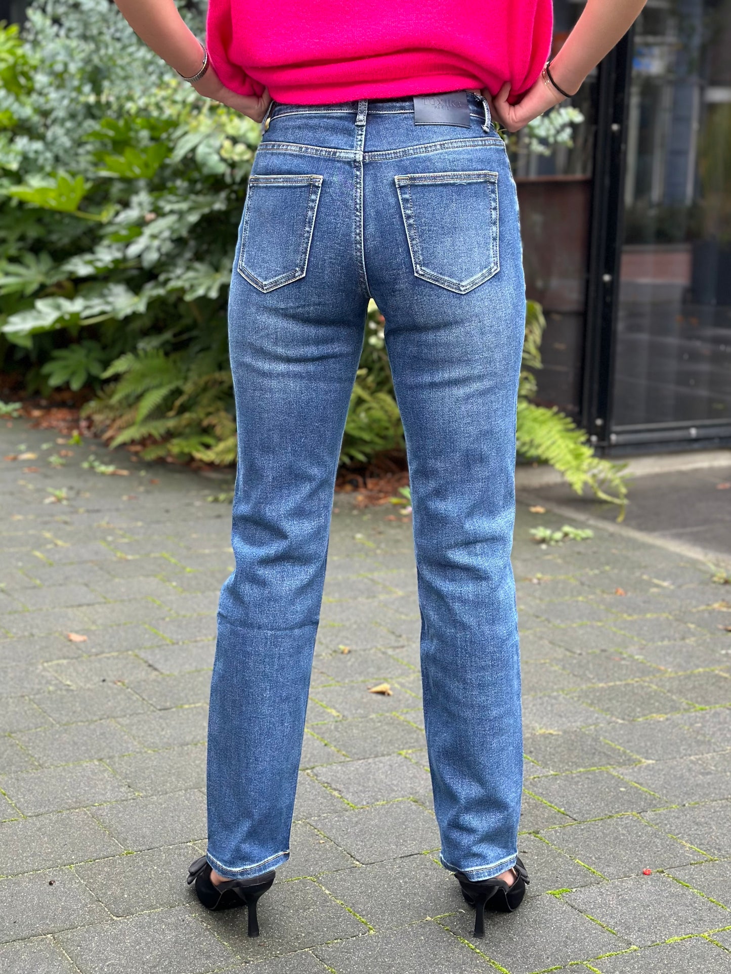 straight fit jeans dark blue Toxik