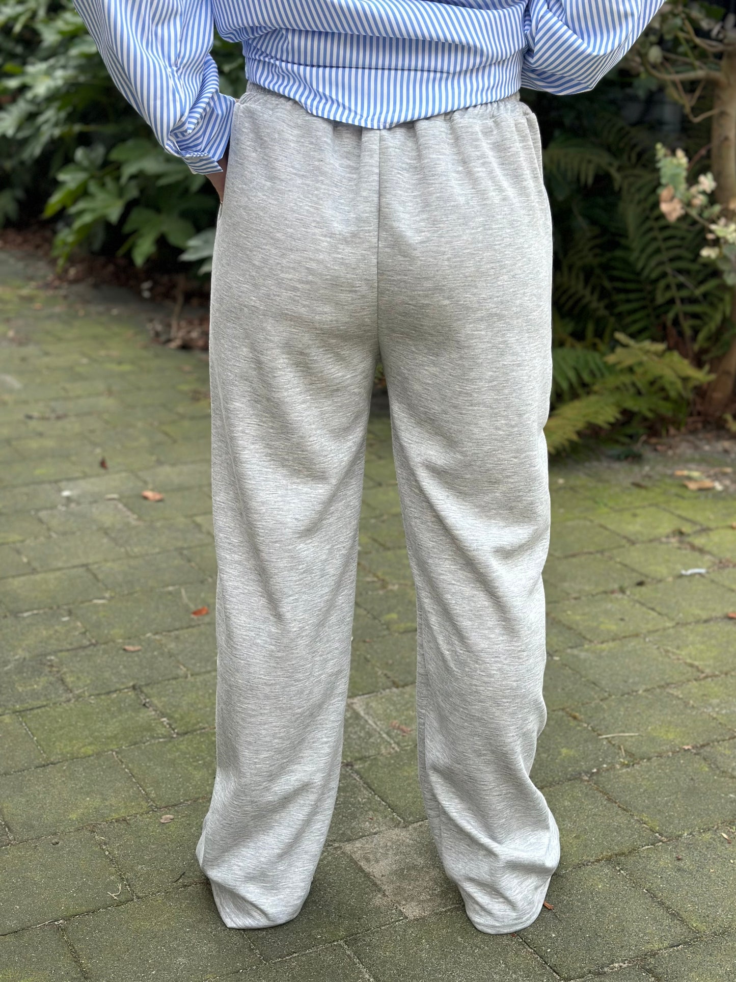 Sweat broek grijs melee
