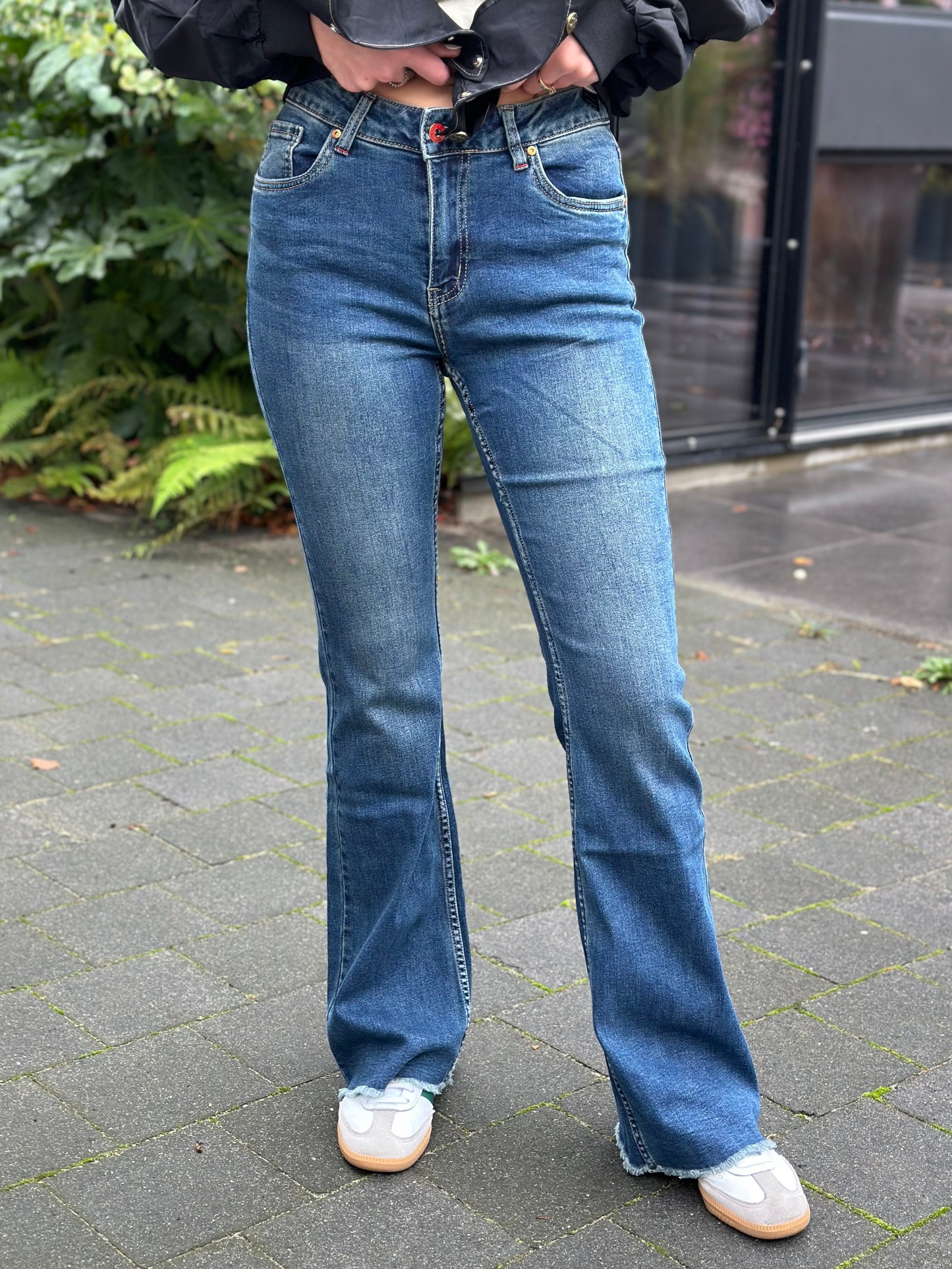 Toxik Bootcut jeans mid blue