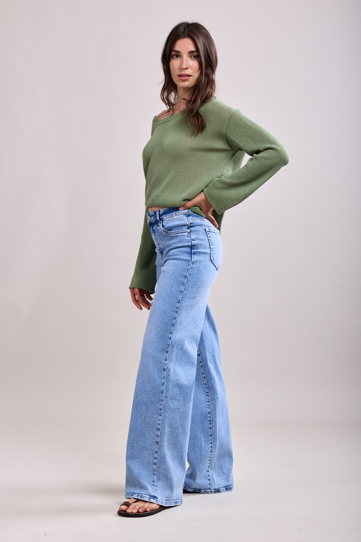 Toxik Wide leg jeans 85 blue