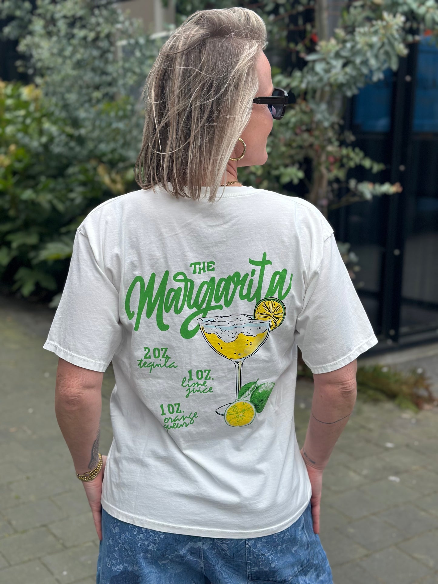 T-shirt Margarita wit