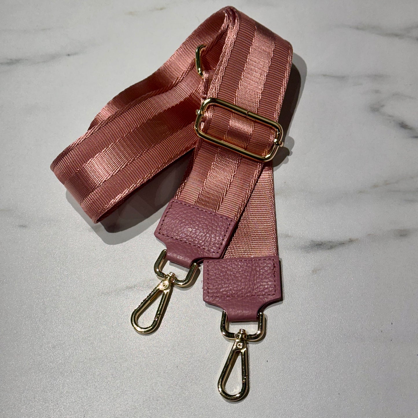 Bag straps oud roze uni
