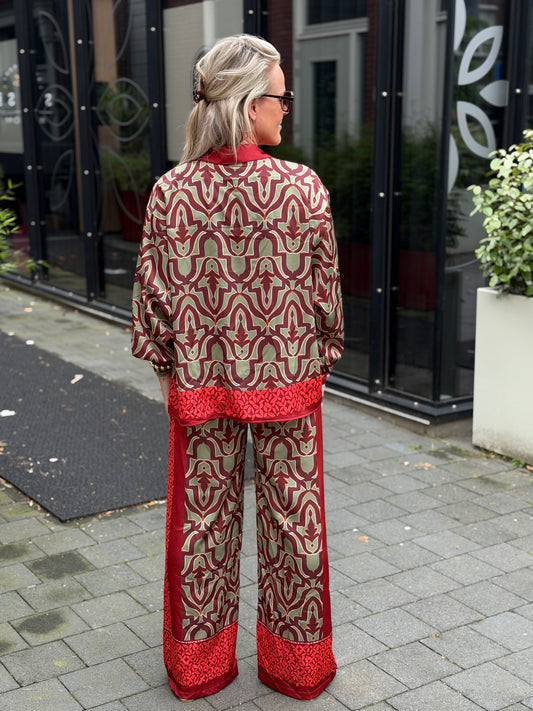 Tweedelige set merel