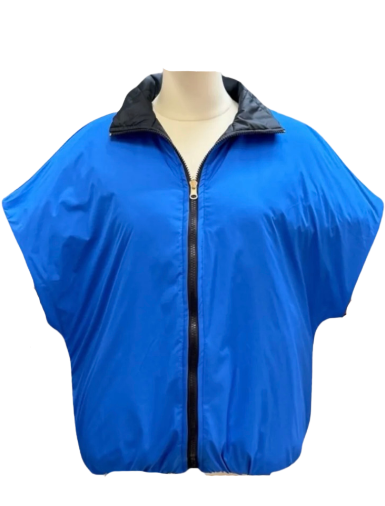 Padded bodywarmer dubbelzijdig Navy