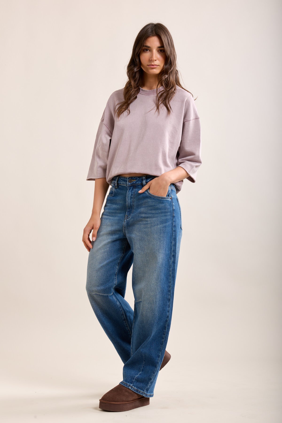 Toxik ballon jeans 56 dark blue