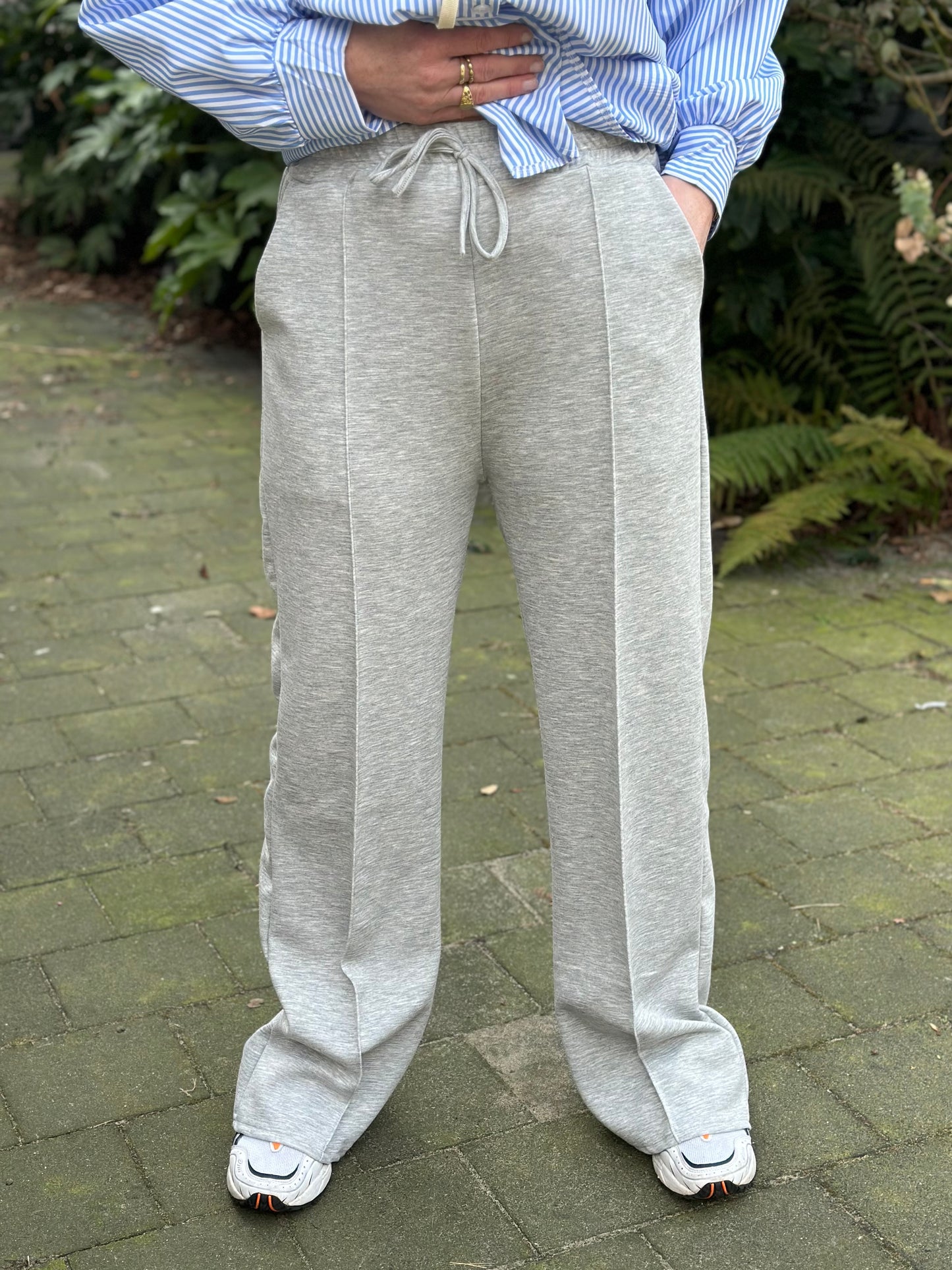 Sweat broek grijs melee