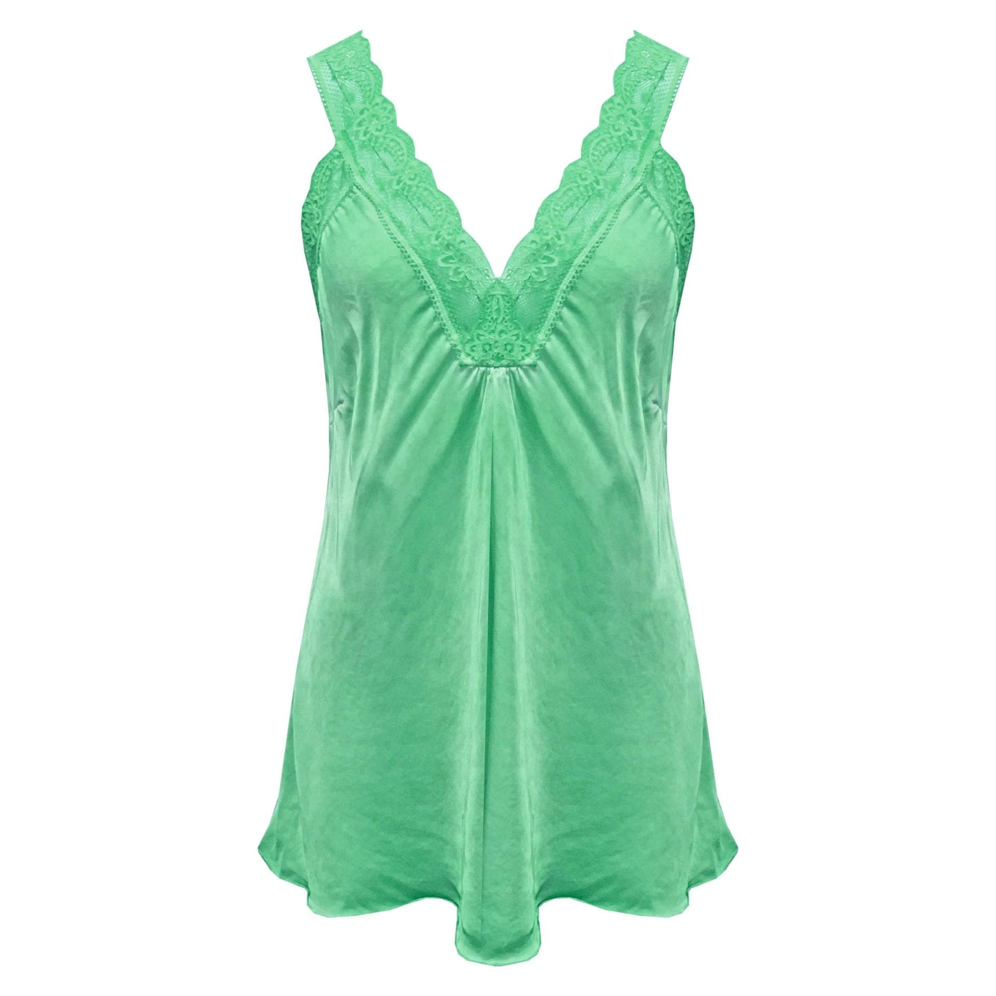 lace singlet Groen