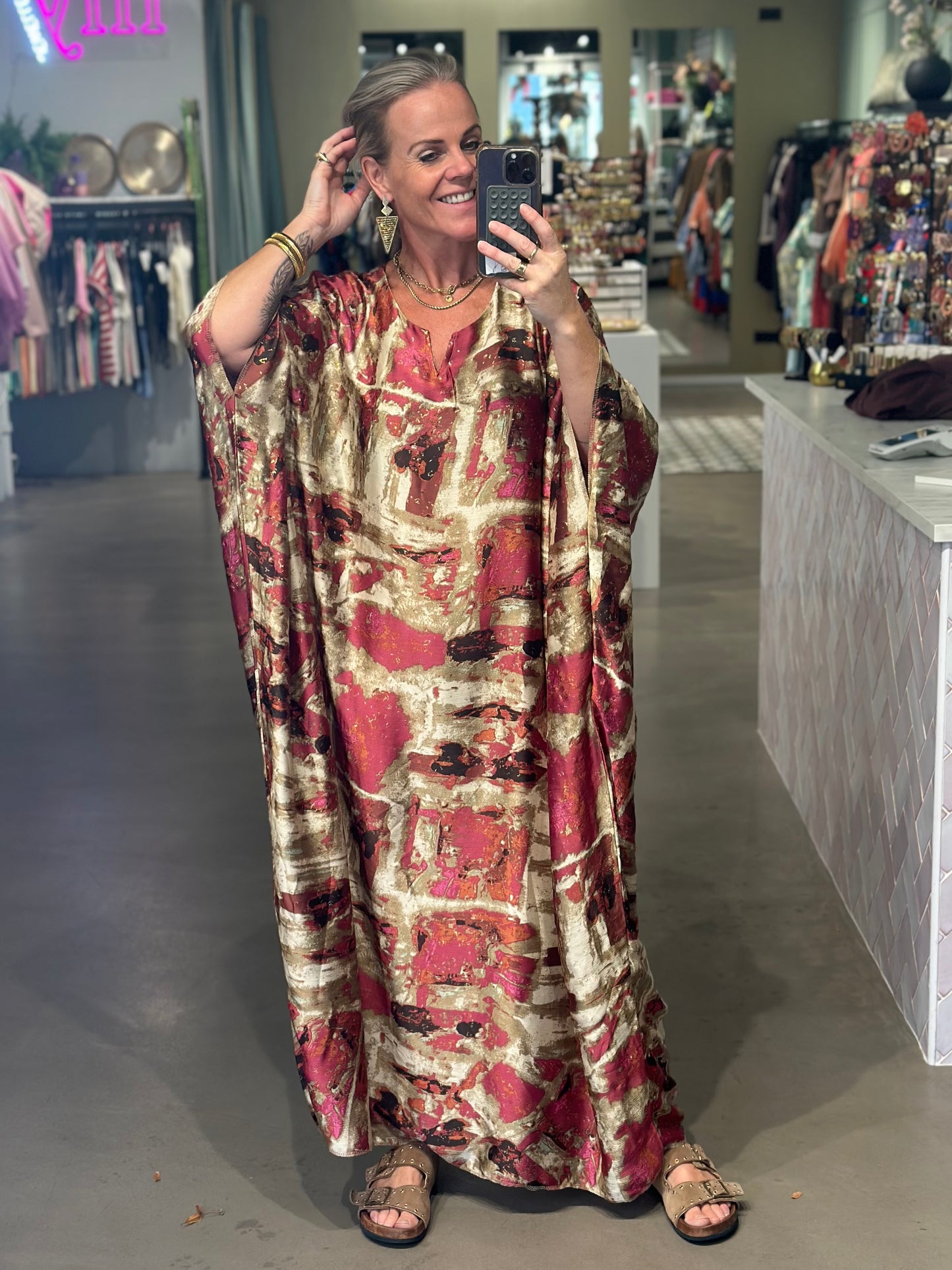 oversized kaftan Verle (grote maat)