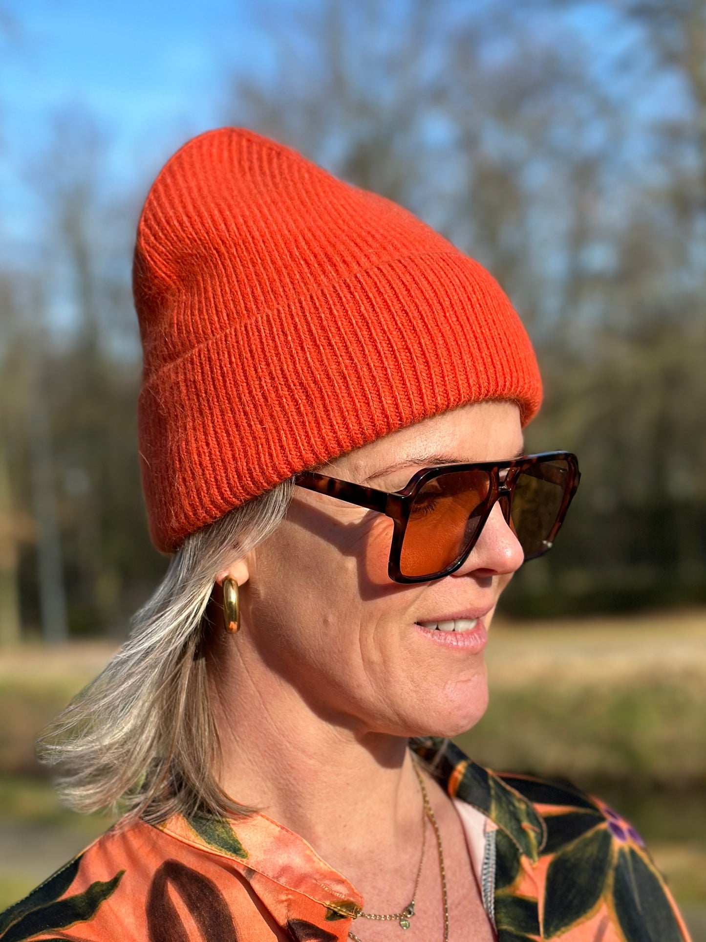 Oranje muts