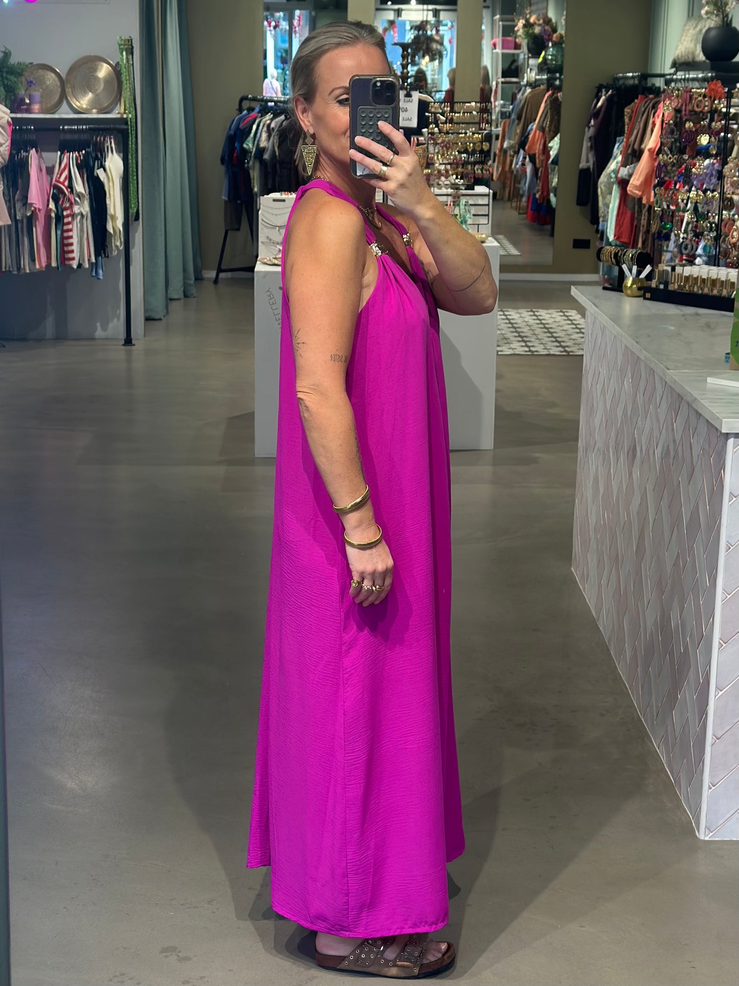Pinka dress fuchsia