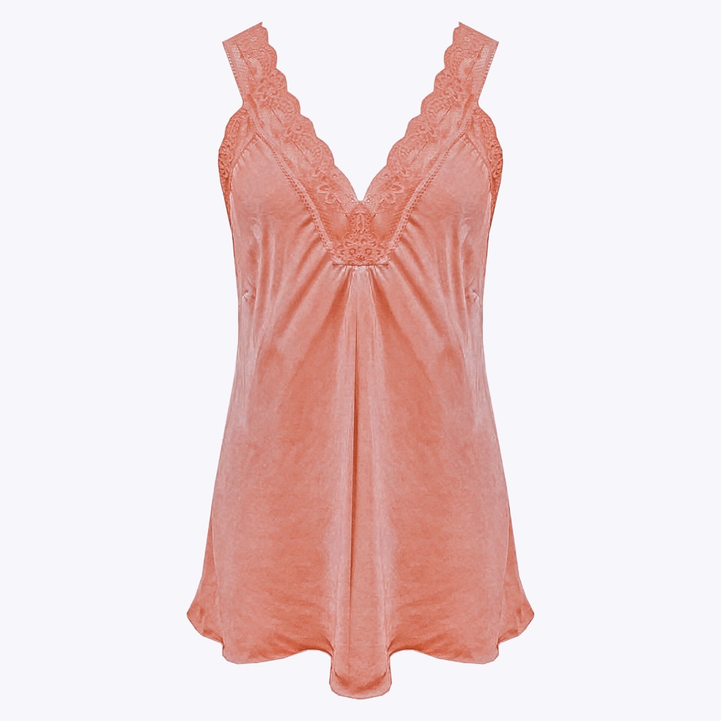 lace singlet oud roze