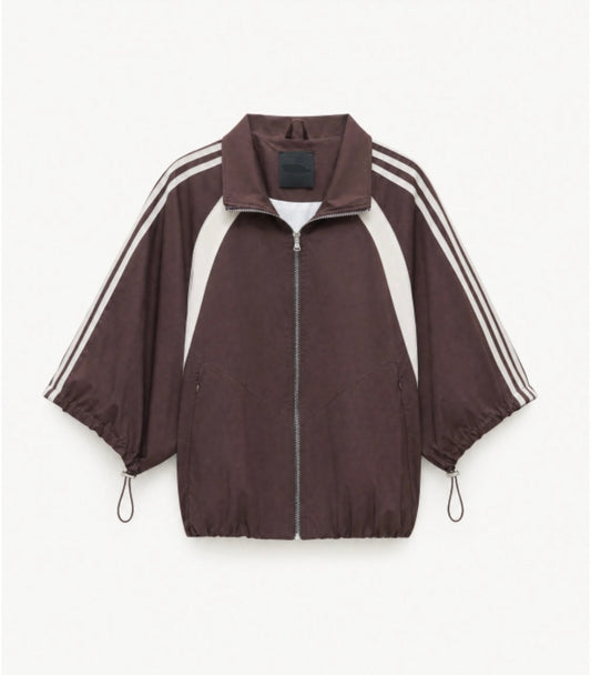 Retro sportjacket bruin
