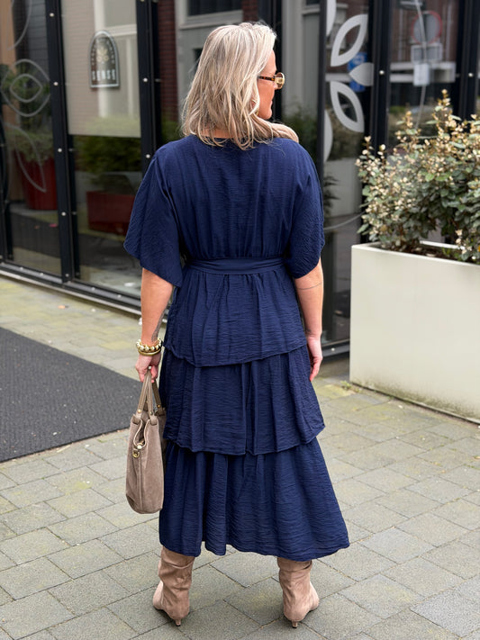 Victoria Dress Navy