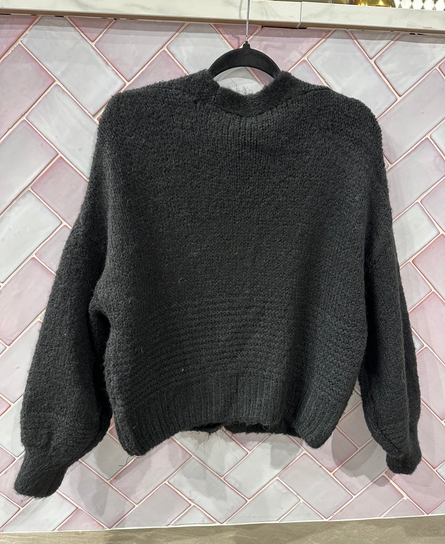 Soft Cardigan zwart