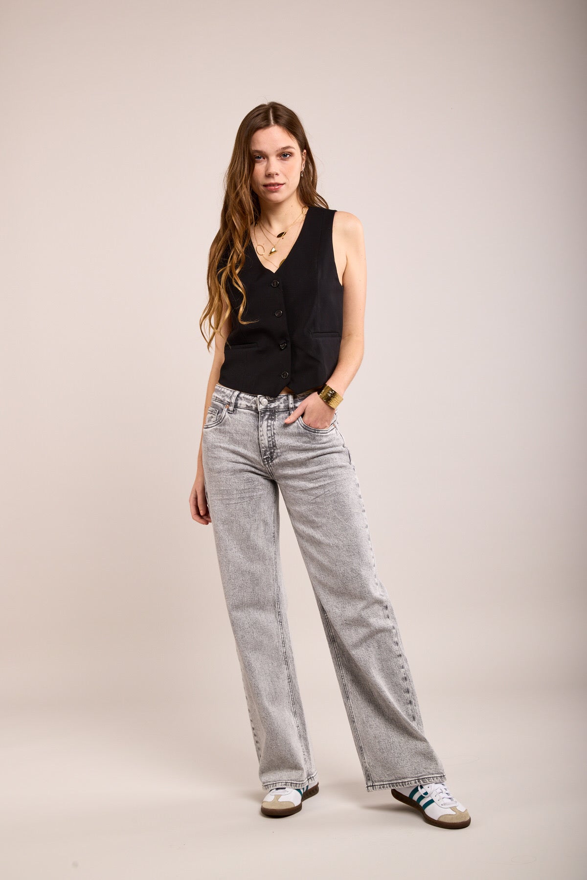 Toxik Wide leg grey