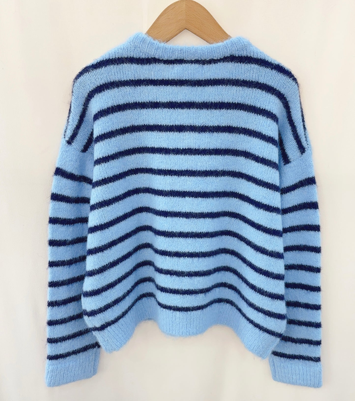 Cardigan Stripe Blue Navy