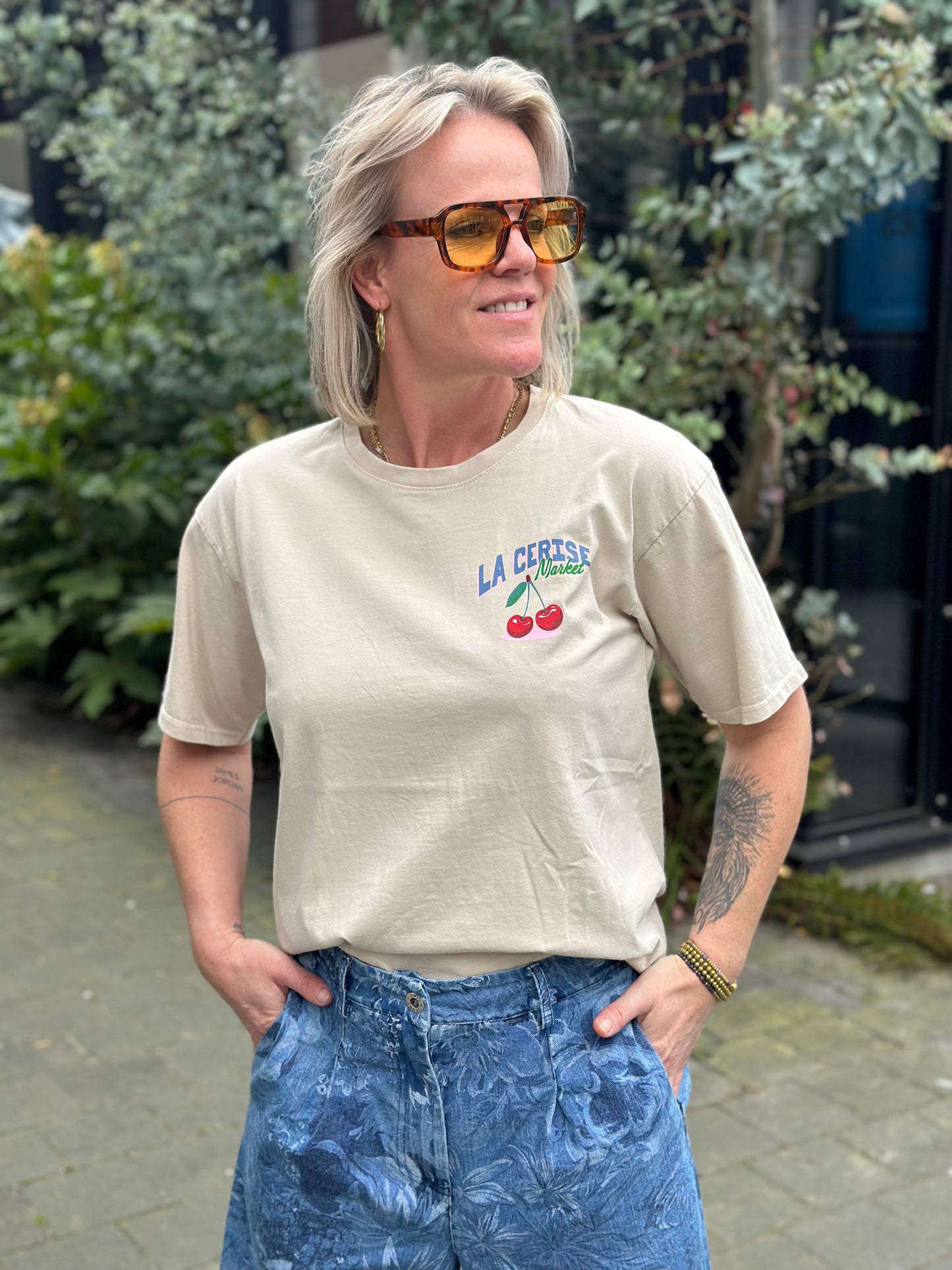 T-shirt la cerise beige