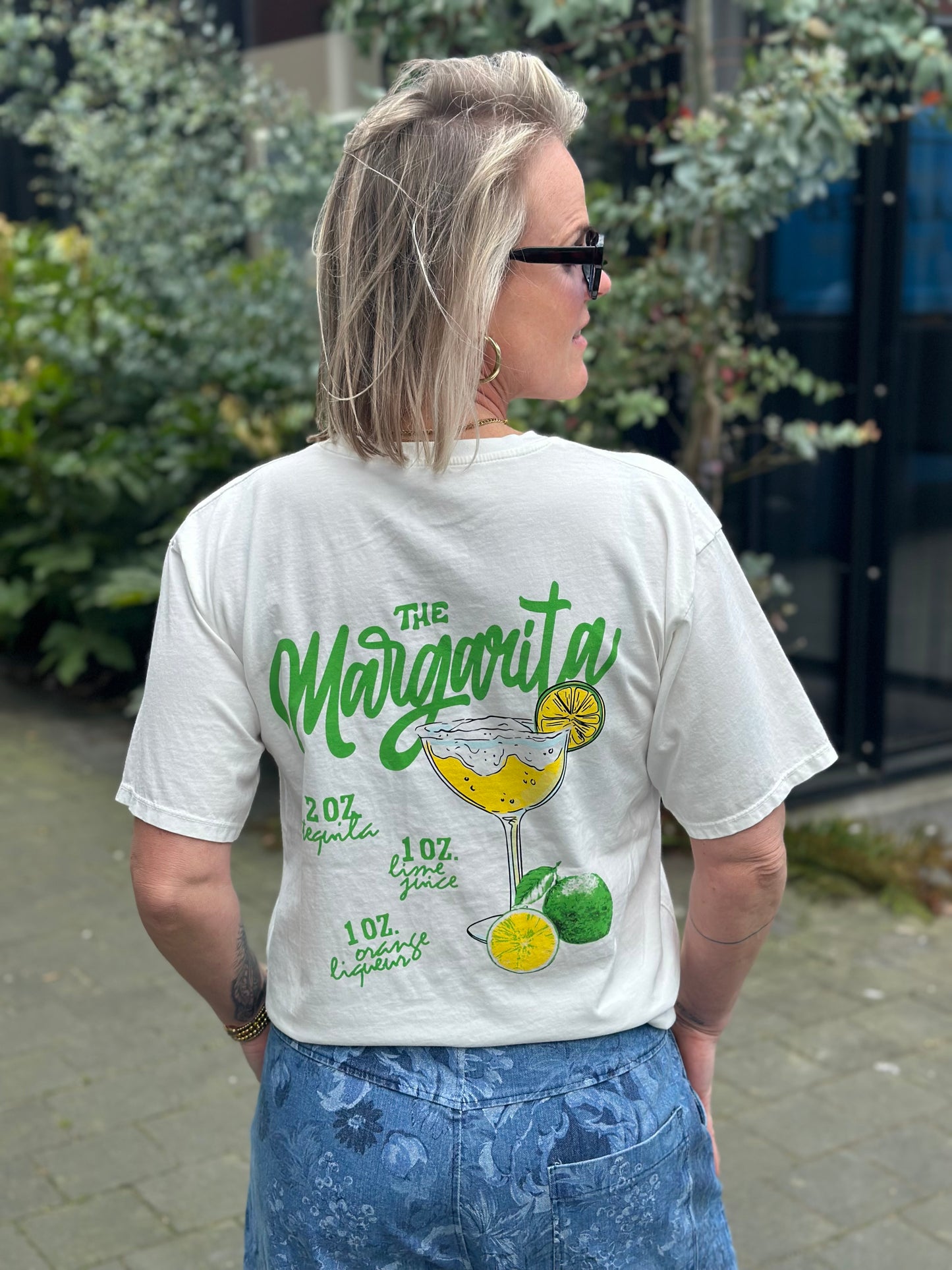 T-shirt Margarita wit