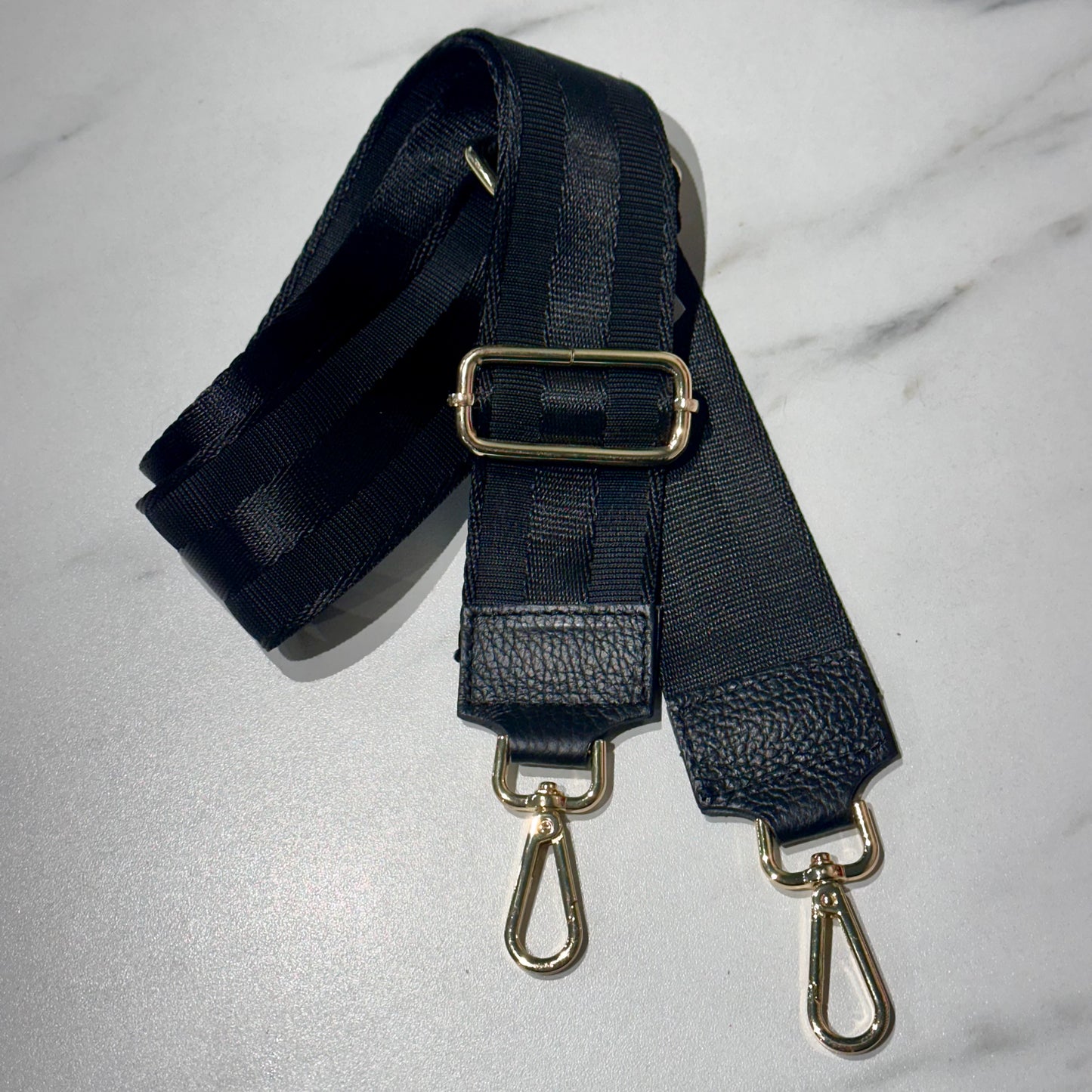 Bag straps zwart uni