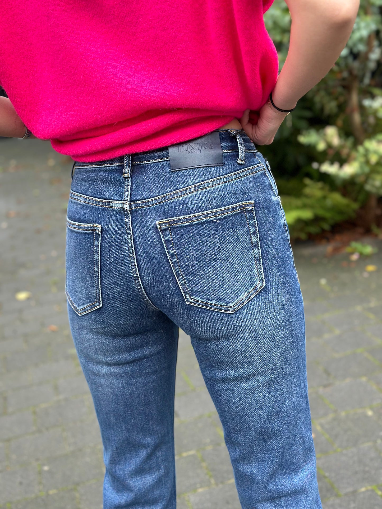 straight fit jeans dark blue Toxik