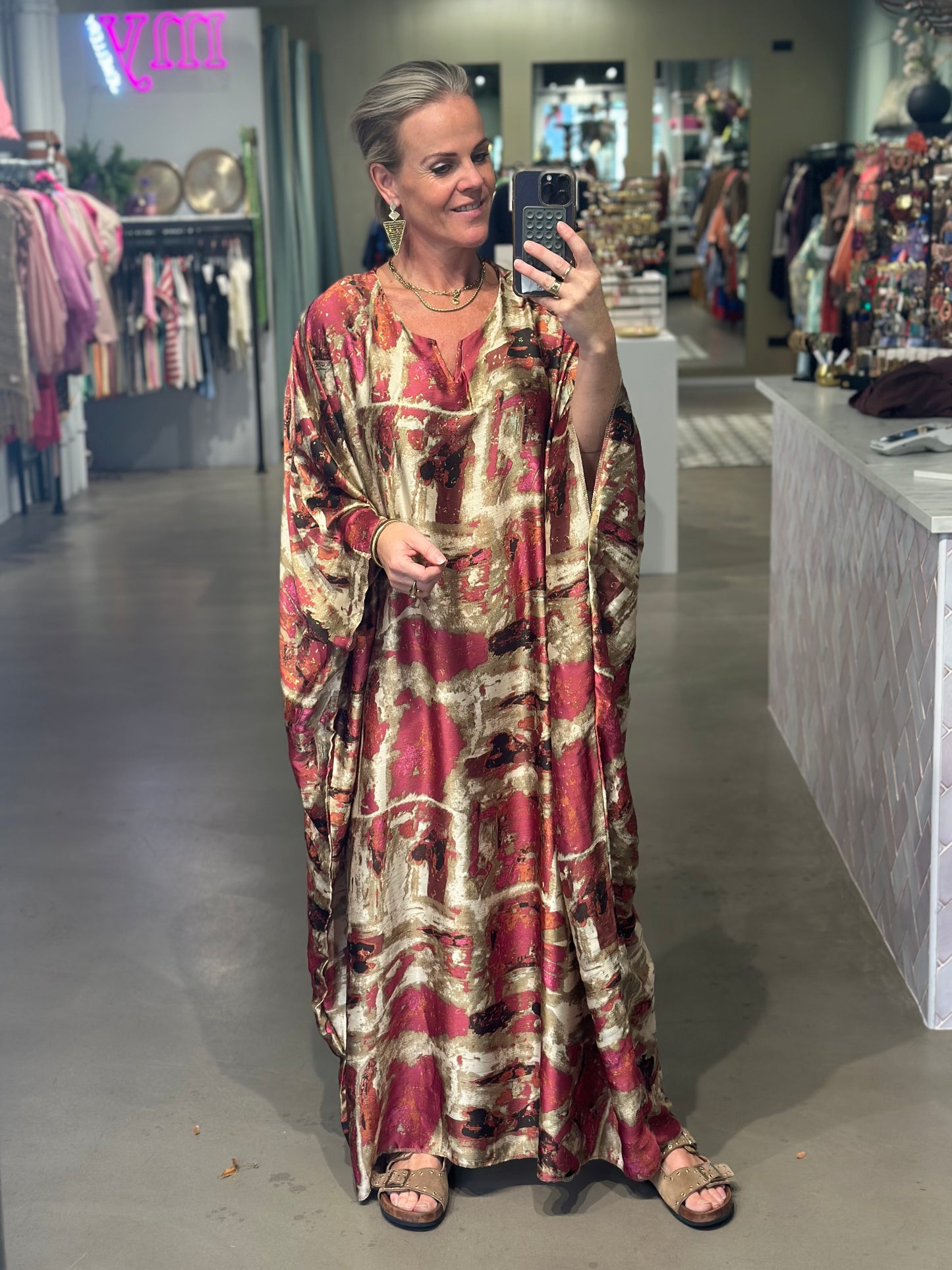 oversized kaftan Verle (grote maat)
