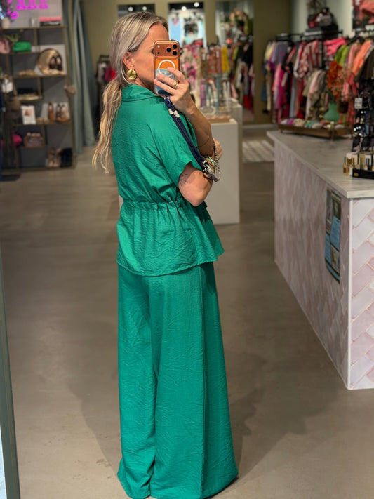 Co-ord set Kim groen