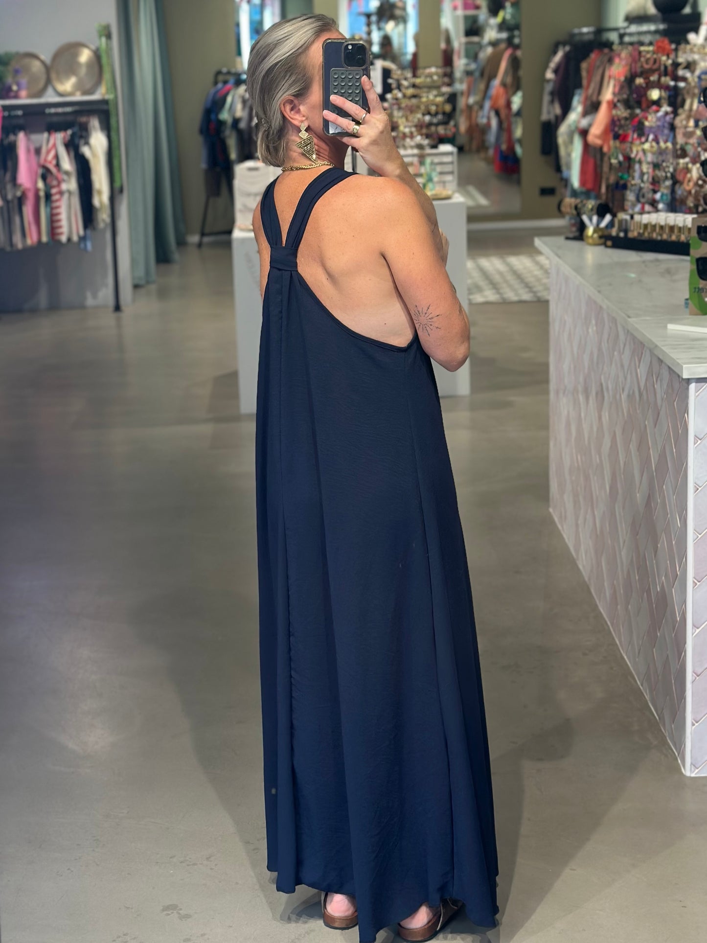 Tika dress Navy
