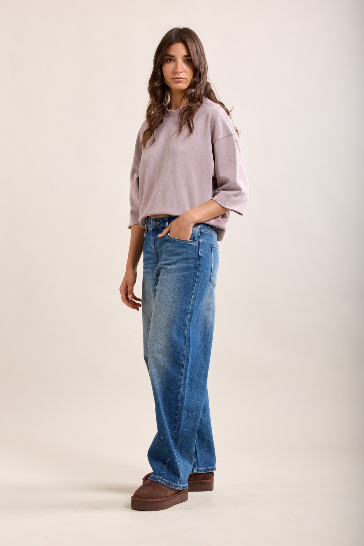 Toxik ballon jeans 56 dark blue