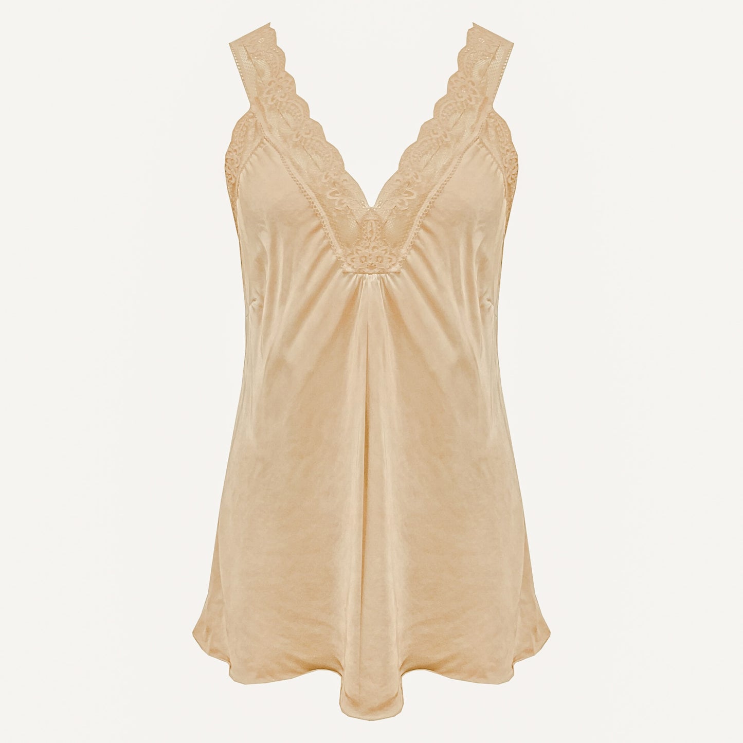 lace singlet beige