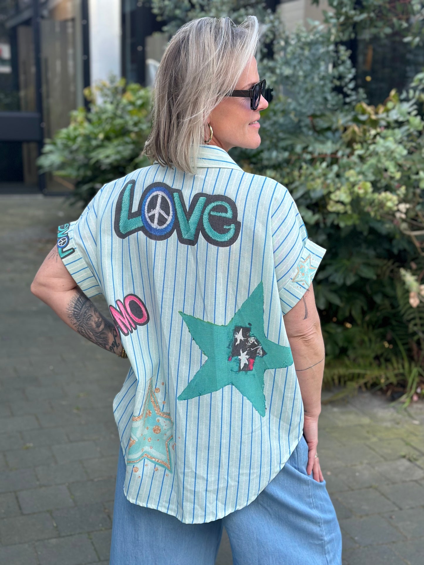 Oversized blouse Love