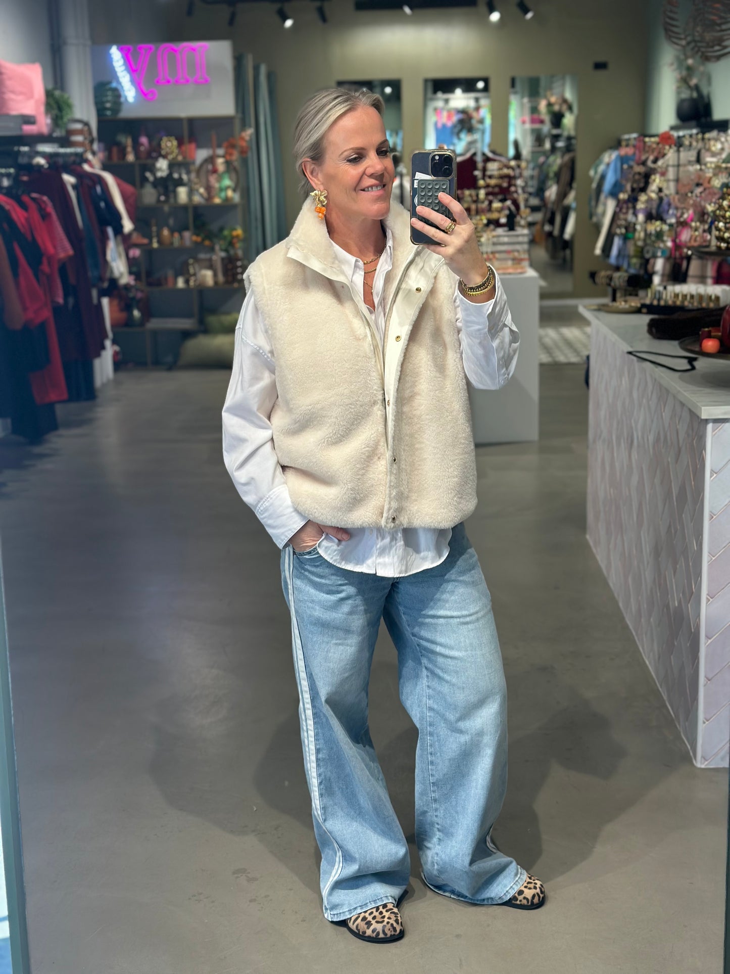 Teddy bodywarmer cream