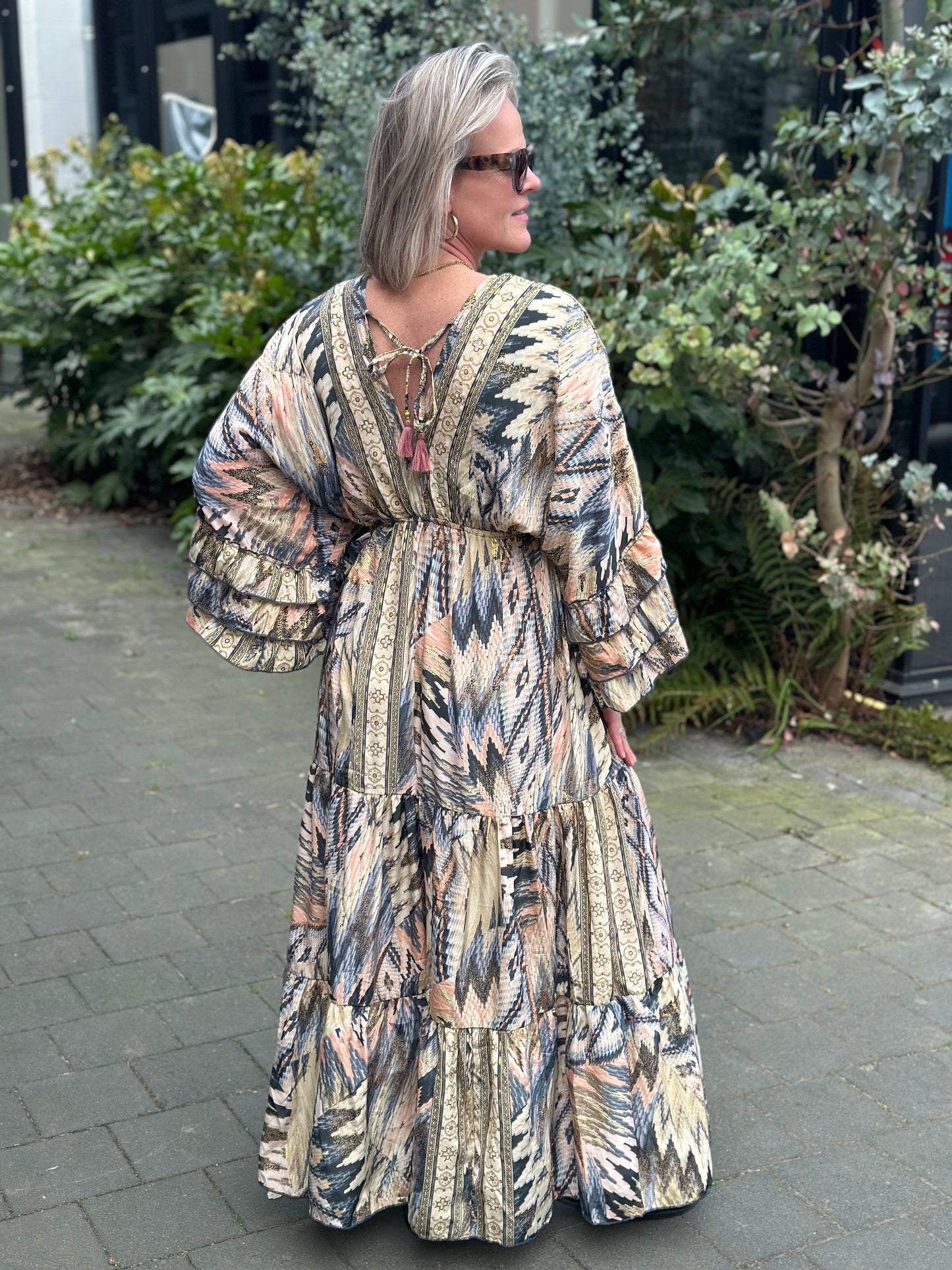 Ibiza Dress beige/nude/grijs
