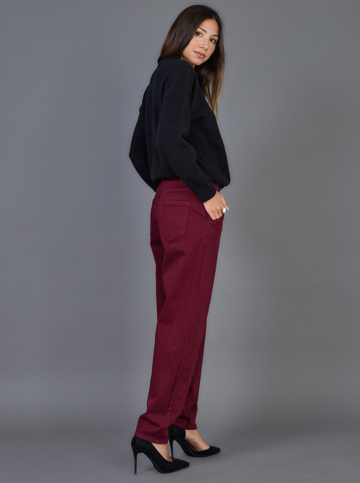 Ana & Lucy Ballon pantalon Bordeaux