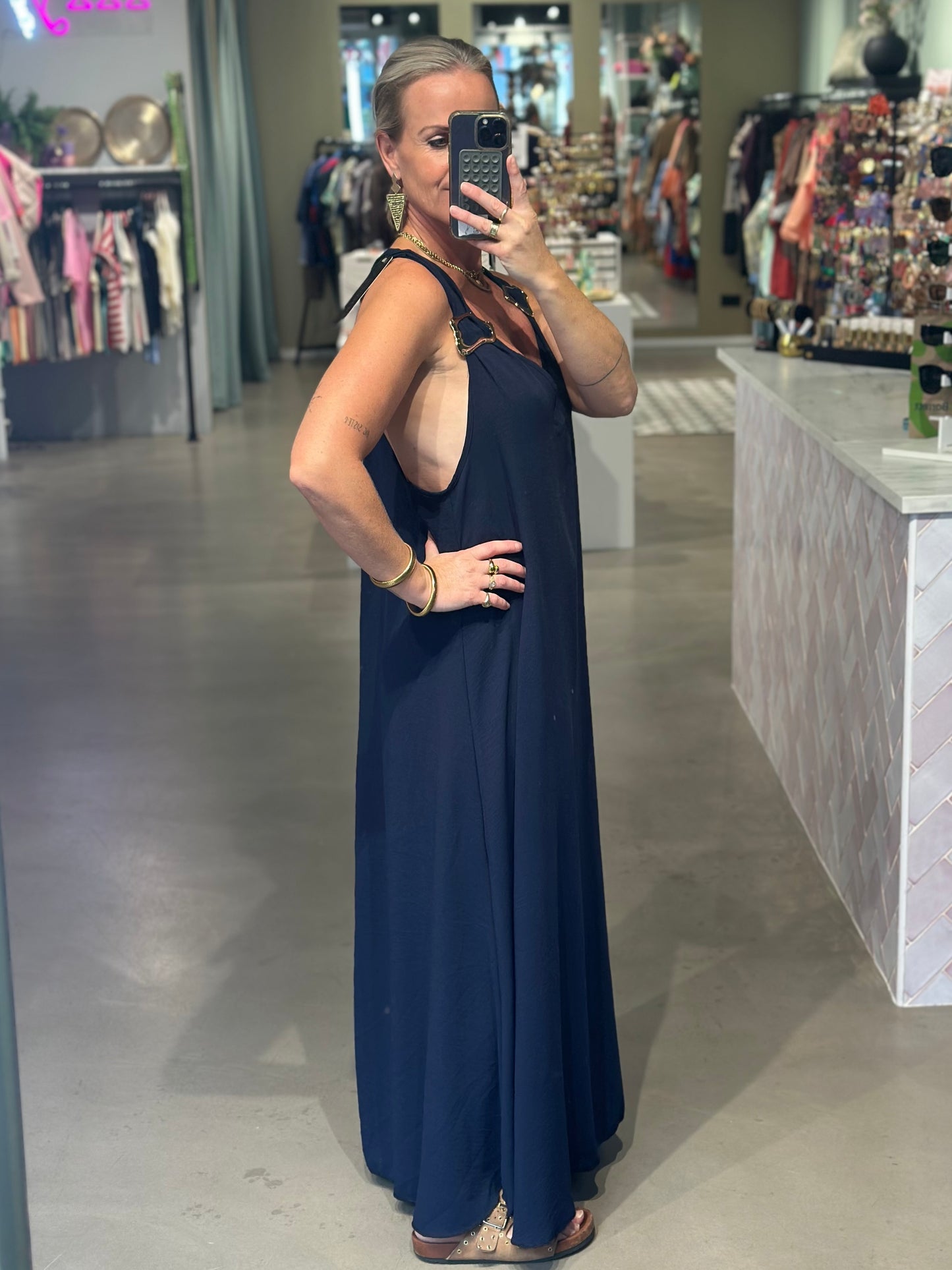 Tika dress Navy