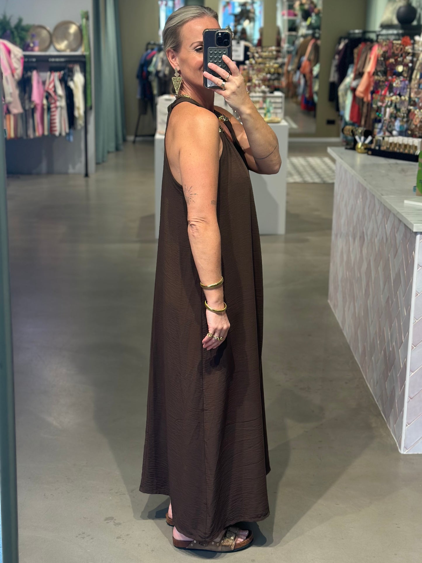 Pinka dress bruin