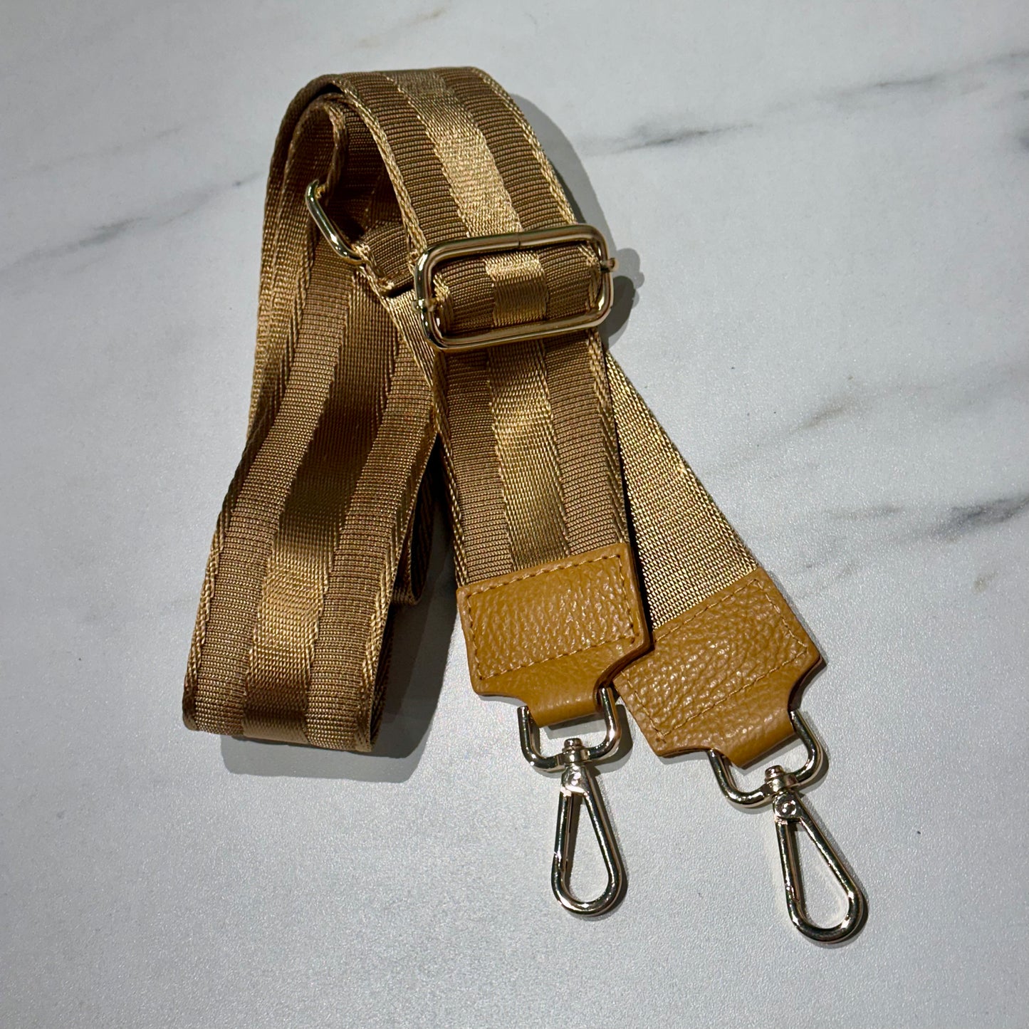 Bag straps oker mustard uni