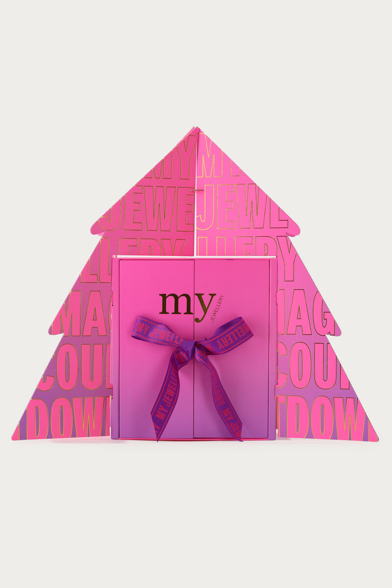 Adventskalender Deluxe 24 Gifts Tree goud