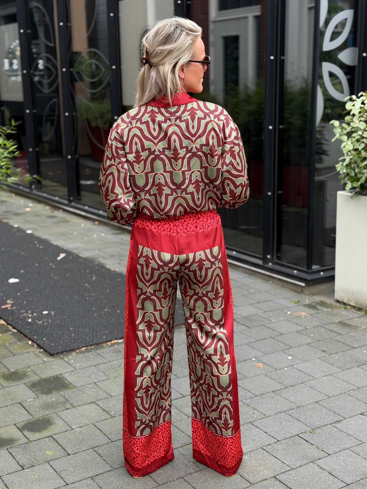 Tweedelige set merel
