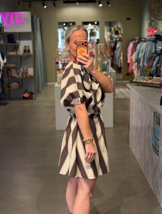 Vanessa Dress brown