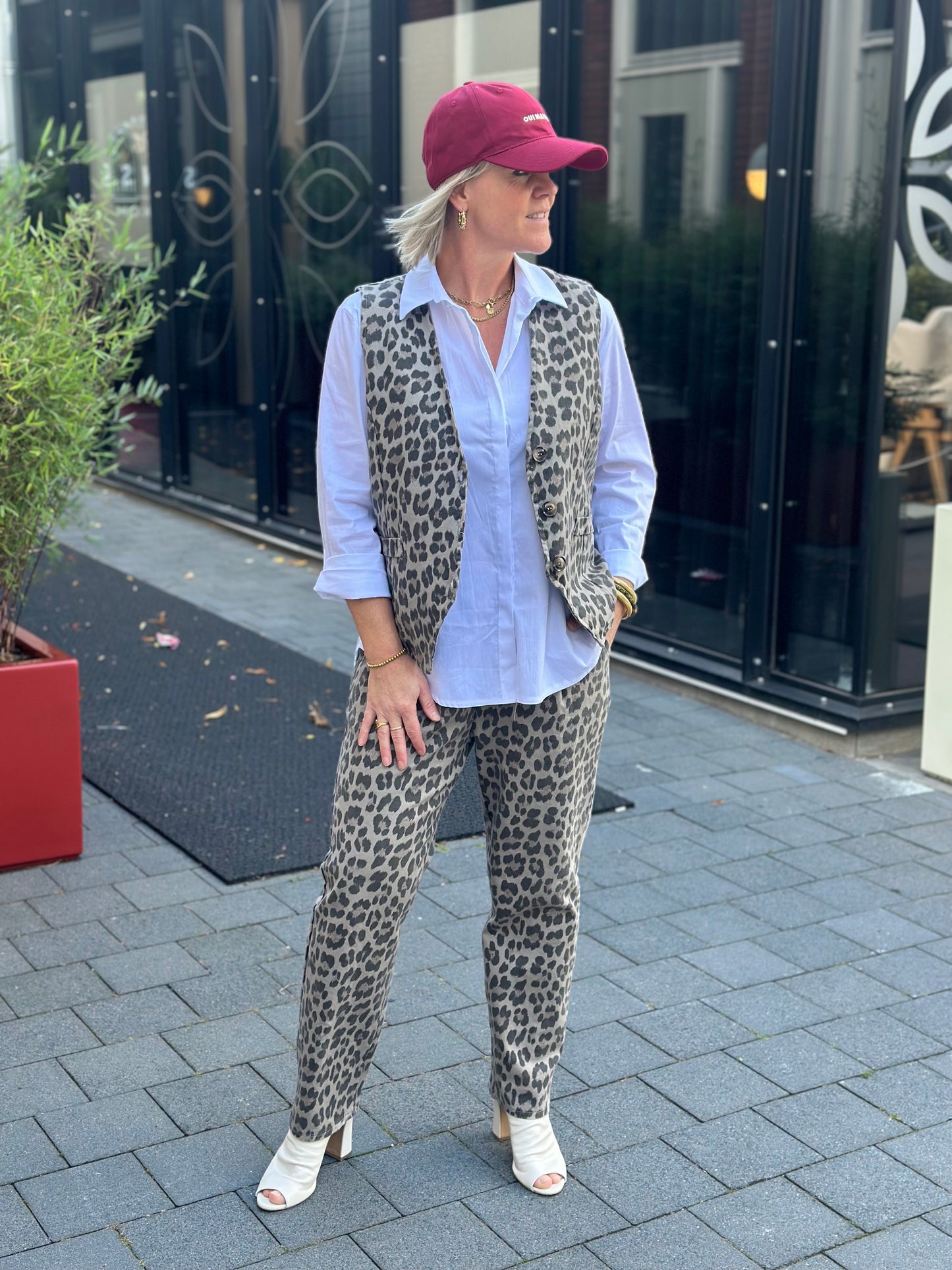 Leopard denim Gillet