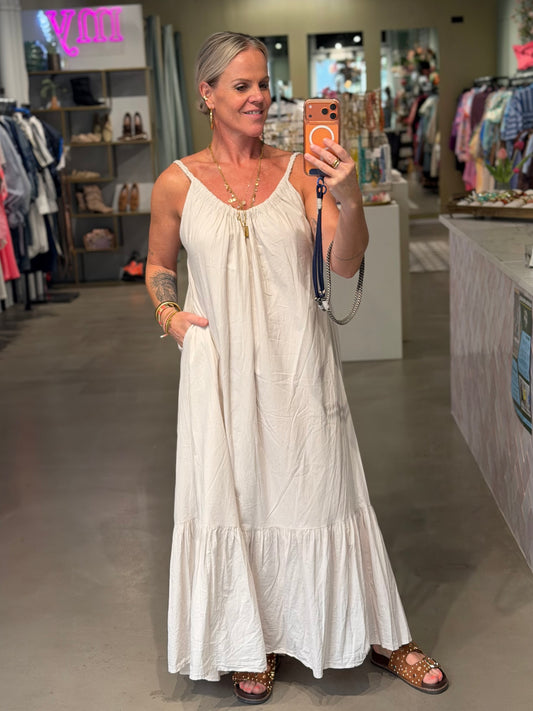 Cotton Dress Nikki beige